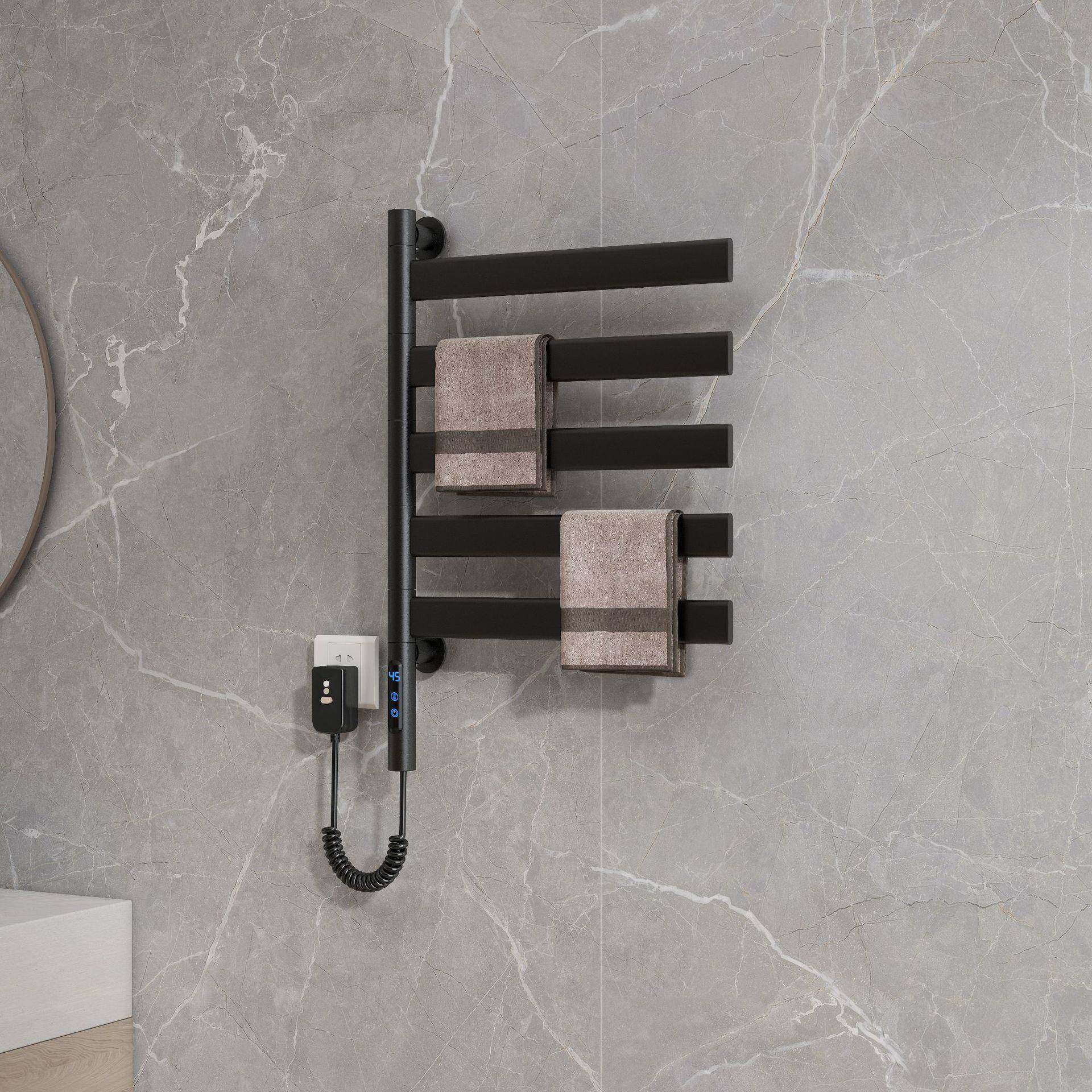 毛空铝智能电热不巾架太整体加热烘干浴室锈钢可旋转置RSS物架,家装主材,智能毛巾架/浴巾架,淘宝优惠券,粉丝福利购,淘宝优惠卷