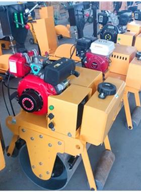 手扶汽油动压路机小型轮振单压路机沥压青路SY-700A面实机