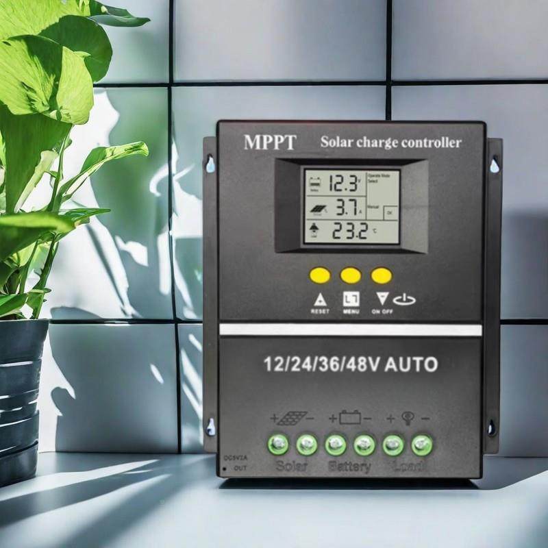 60100AMPPT2太-阳能控制器光伏板发电充电1/24/车HM48V60A48V自适