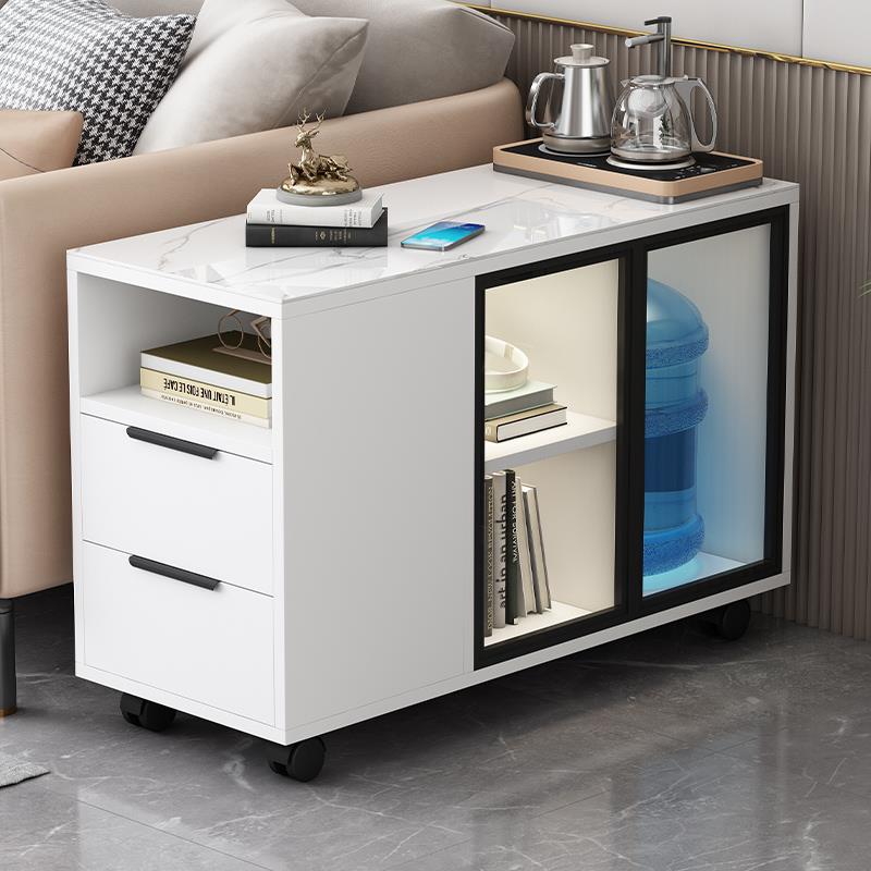 my沙BJ-002发边柜侧边客柜厅家移用边几小茶几轻奢现角代简约动几