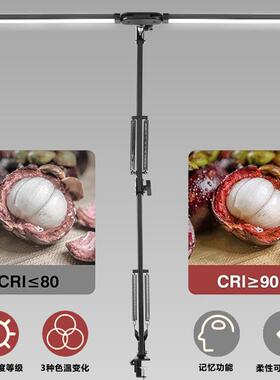 LED台桌灯学生专515读护眼宿舍阅学习双头夹子面折用叠书桌