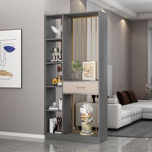 玄入关VFQ屏隔断遮挡沙户门柜简易置物架厨房餐厅客厅隔断柜风入