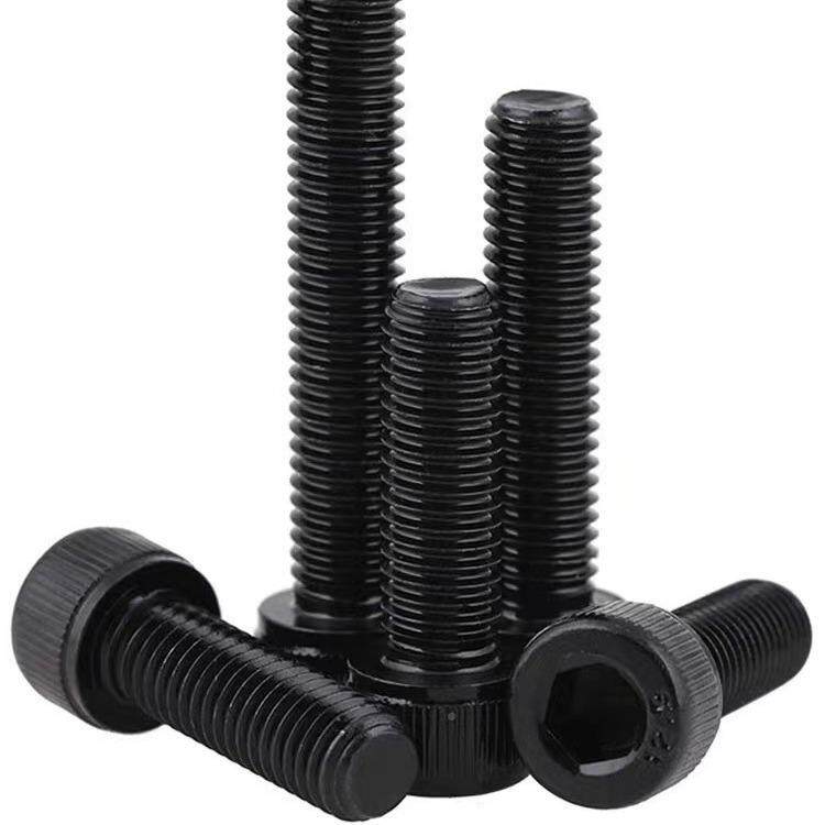 12.79级薄头内六角螺丝无品牌/DI8N94低头矮头高强度发黑4M5M6M8M