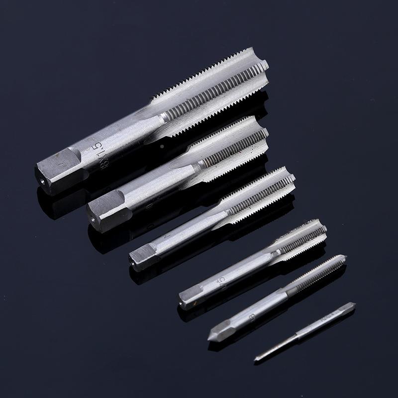 货源供应10PC丝成套锥板牙组套-11套丝0攻板牙攻丝工具五1金工具