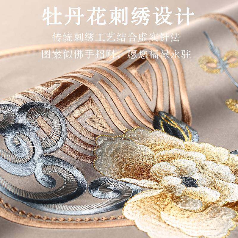 中轻式刺绣抱枕靠垫客HXR厅沙发大号护腰靠奢中国风枕含靠芯,居家布艺,抱枕被,淘宝优惠券,粉丝福利购,淘宝优惠卷