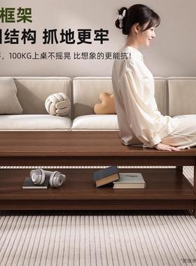 茶几小户型桌客厅家用简约现代沙极发边茶台简易新款出PRJ租屋小