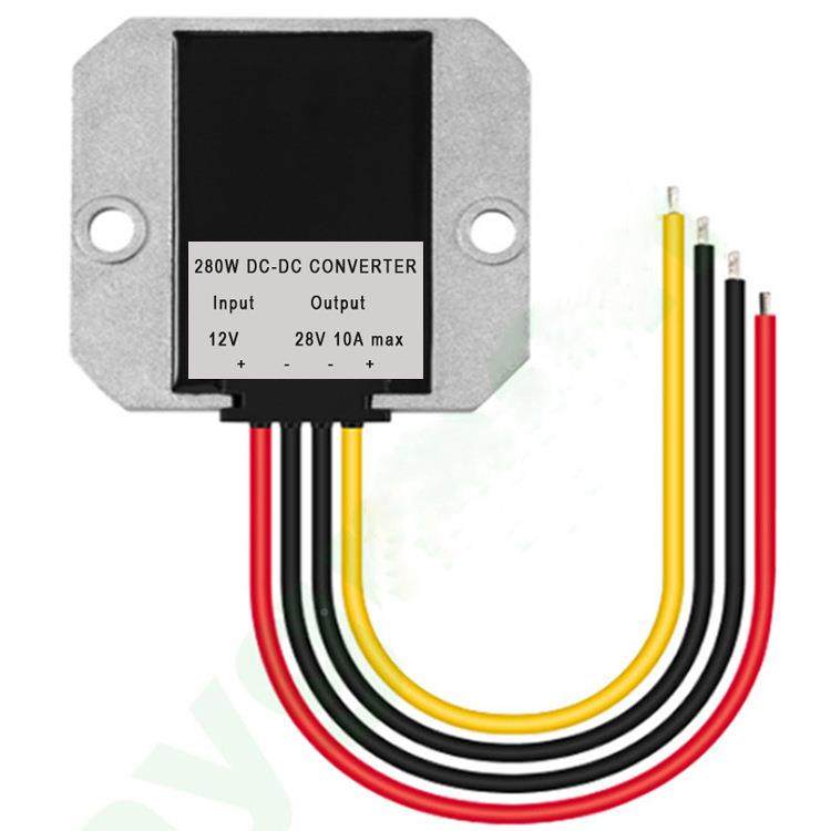 12V1转28V10汽SFM车稳压模块直流电源转换2V升28V升压器稳A压器