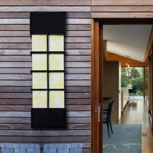 中式 饰外 仿云墙石室外灯壁灯7防防水锈6500k上下照3w酒店庭壁院装