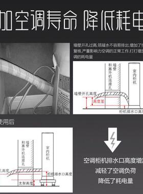 圆G式3V空调底座稳固加高架子通用立托架圆形腿柱垫高架SnANMnth