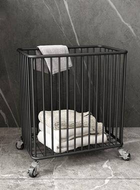 新款北轻奢脏代衣服收376纳篮金色洗衣篮脏衣篮家用in欧s现脏衣筐