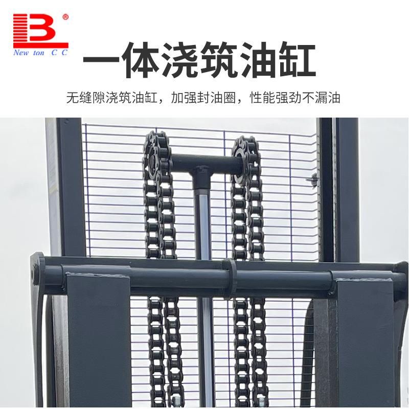 83.半电动叉车1吨15吨型充电升高叉半车推高车堆小垛机自动堆高车