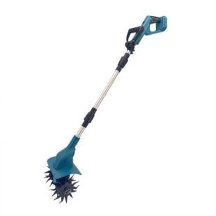 无KXK机刷段折叠显手数三持锂电微耕翻地机小型电动锄头挖土松土