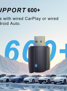 原l车二有线转无线carpay一安卓auto合盒Mini子双接口车机互联导