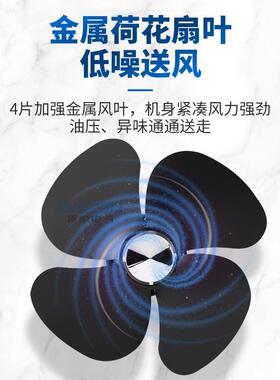 4寸厨房排气扇350AEAm防雨防尘工业形换气扇FTAm-135方百叶窗排风