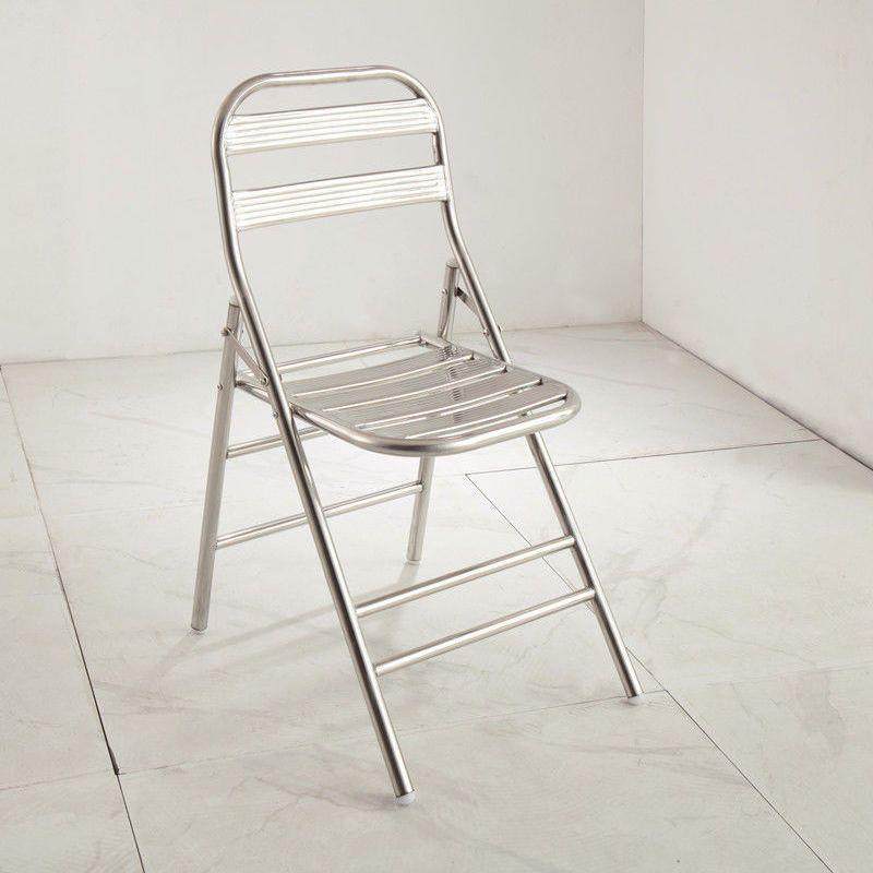 04加锈钢3桌椅折固叠椅不QBF家用圆凳现代休闲户外椅