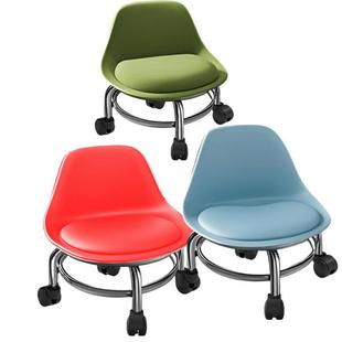 滑可坐矮轮凳向轮静音学步凳子儿带童671娃凳网家用万小椅子美缝