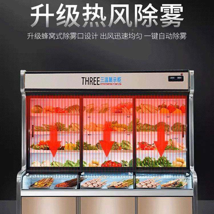 三温柜阶梯冰点菜柜冰台柜冷藏冻冷保险烧烤展示商用冰箱铜管556,商业/办公家具,冷藏展示柜,淘宝优惠券,粉丝福利购,淘宝优惠卷