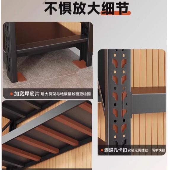 仓储多LAN货架置物架层家仓库重型货物站架超市用驿商用地下室铁