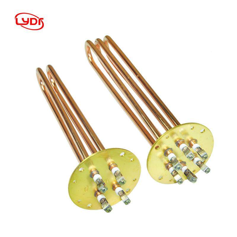 吉之美RYI加热管//吉宝开水器K配件/法兰直径100/MM/3KW6W9KW发热