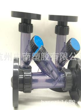 PDN125DNC兰过滤器工用PVCY型法兰过滤器业耐酸碱PVVC法法兰过滤