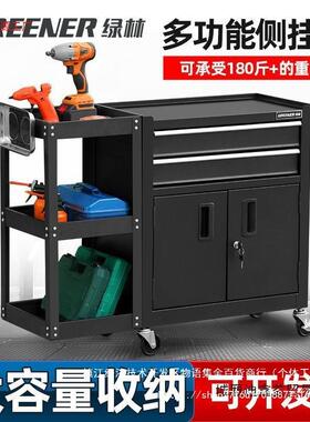 工具车车推多功工能33699加厚汽修工具柜多手层带抽屉维修纹身作
