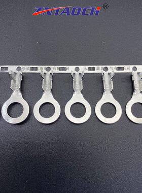 带接线片O型6.NAF2厚橫带地环橫连500只一卷00.4连圆型端子OT6