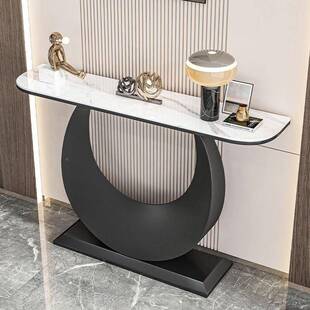 意式板玄玄关客厅置半岩物架玄关柜迎门柜玄CSL关置物架靠墙圆关