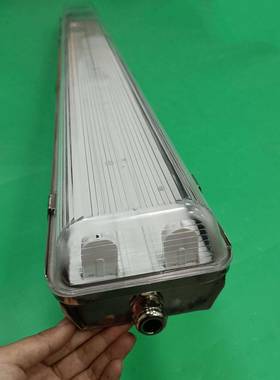 T8双管一体成型不锈钢三防灯外1壳.2锈米应双管急le86324d不钢三