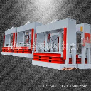 升降平台组框冷压机带滑轮移动冷压机全自动液压冷压机