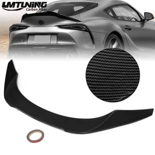 扰流板尾翼改装 碳纤纹V款 23款 适用于丰田牛魔王SUPRAA90A9120