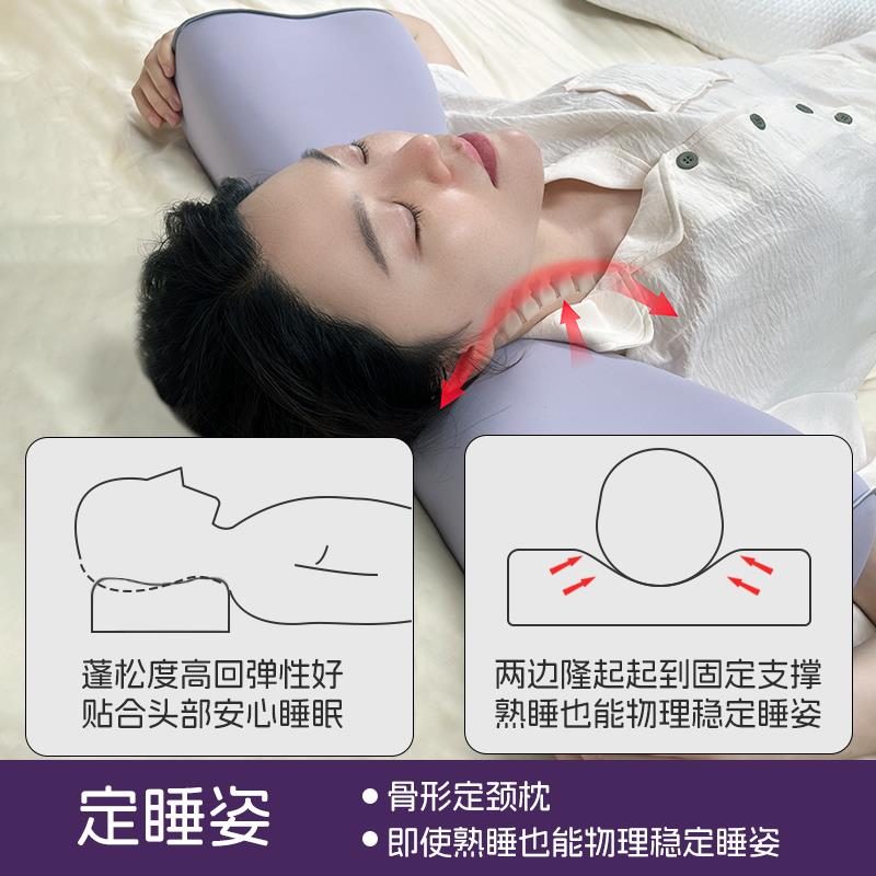 尚合元侧睡颈椎记枕头慢回弹忆棉枕SY220A1家用枕睡芯助睡眠枕单
