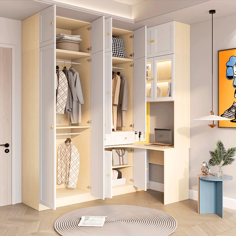 简柜约转角衣柜书FA31-22桌一组合儿童房体书带电架脑桌现代卧室