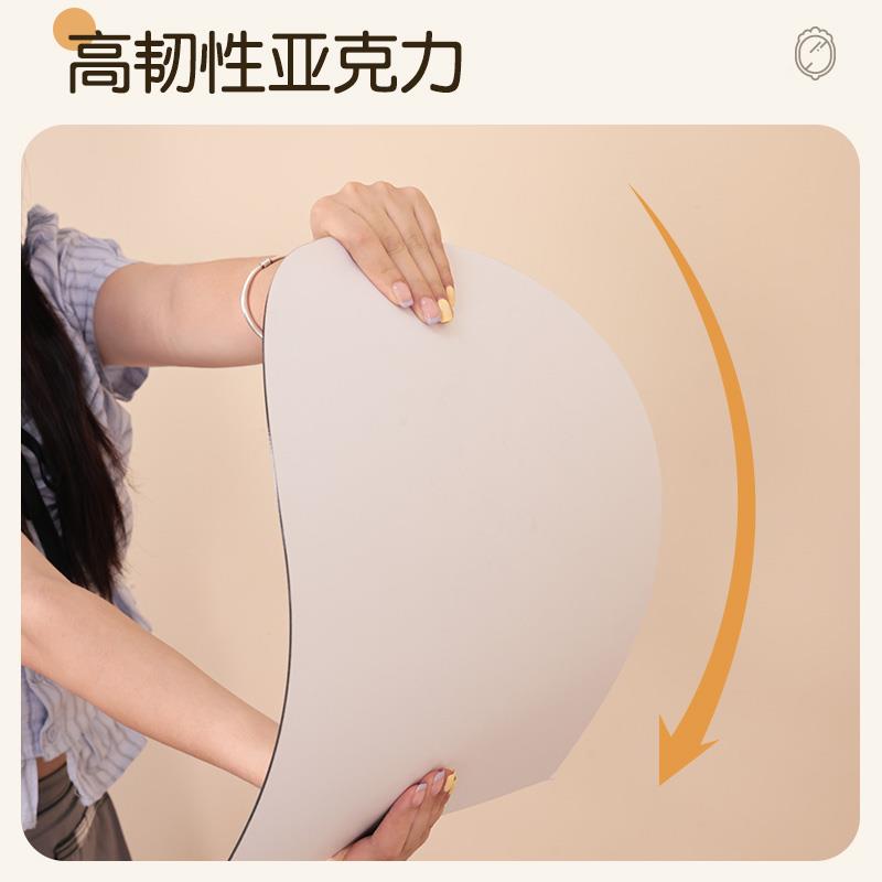 软贴镜子贴墙自墙面清亚克力壁亚克力儿童卡通高定制片粘贴免打孔