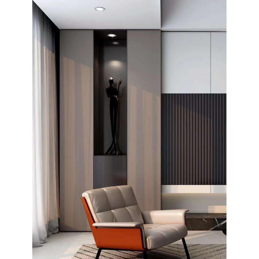 RFF现代奢轻术创抽象人物看书摆件样板房意电视柜客厅玄关落地艺