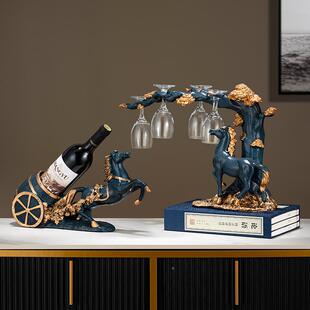 创意红酒高杯架摆件新款家高脚用杯架倒挂酒架高档红酒杯架鼎吉福