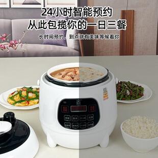 三角2牌电力锅家用迷高压锅多功能智能2.5升JWE-25J压1-人煮小型