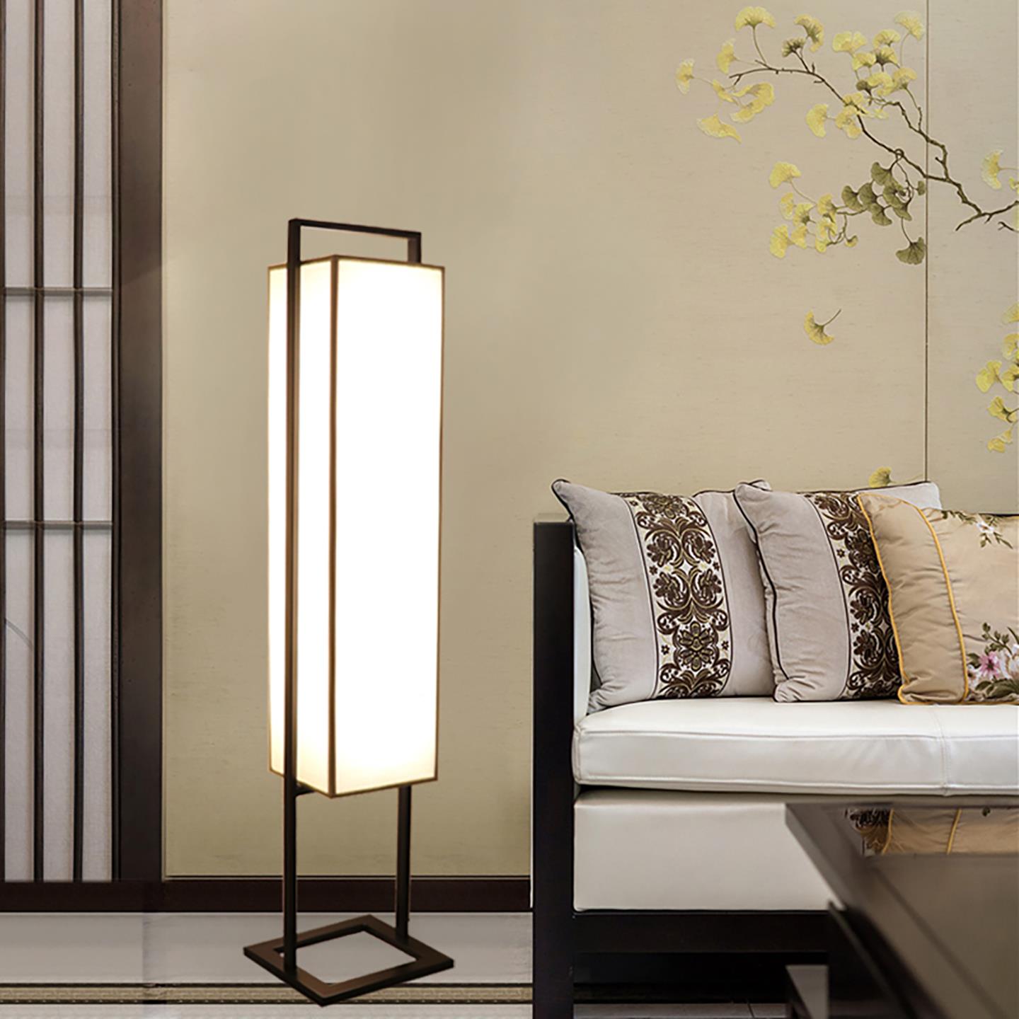 宋式美新学中式落地灯现F251代简约客厅沙发边卧书室房茶室中氛古