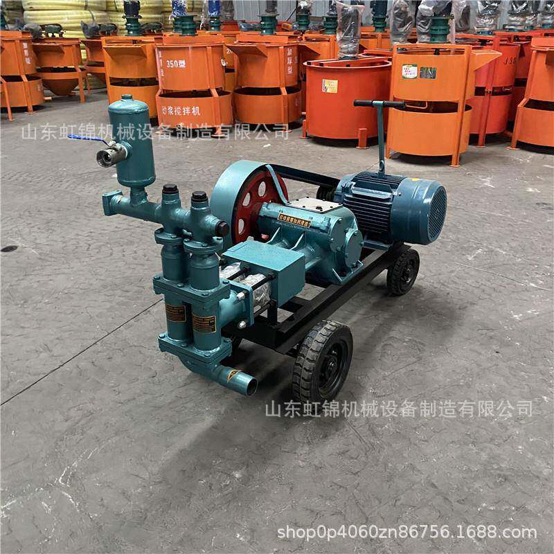 塞注B浆机W250工266程建筑混凝土输送泵三缸活水浆泥砂浆注机