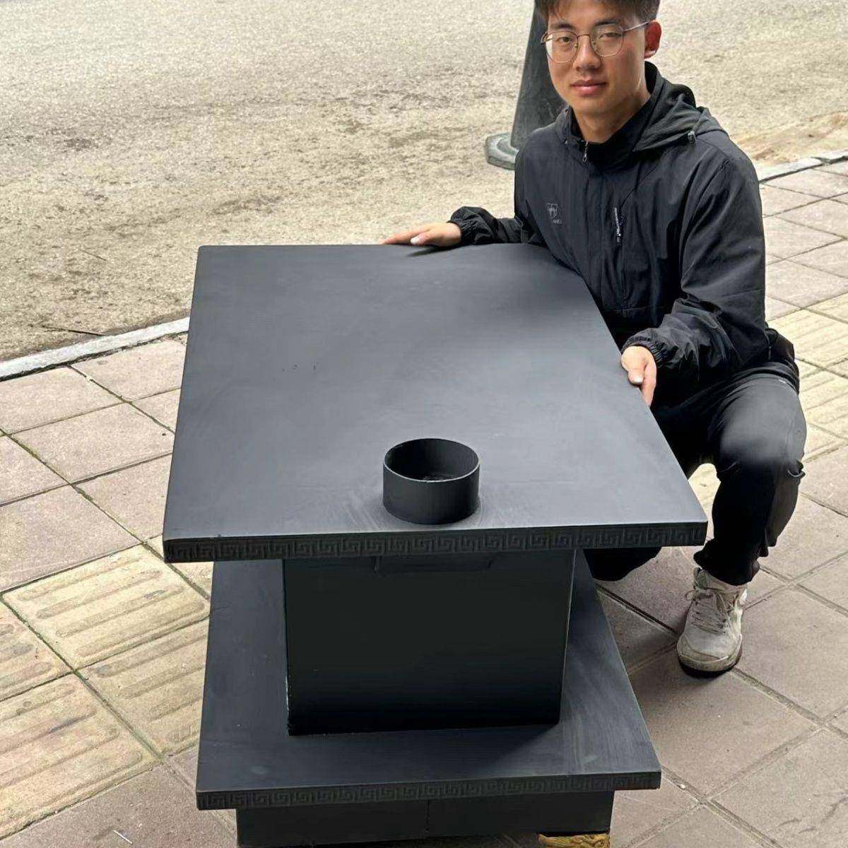 新款藏式火炉真火火用炉见描述家取炉客暖厅户外烧水做饭村回农风