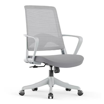 电脑办公椅万职员椅高子靠升降转椅背向轮人体HCI工学椅老板椅
