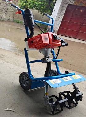 推车式防缠草碎机多功能小型草汽油耕WMR除草机荒山整无死除角草