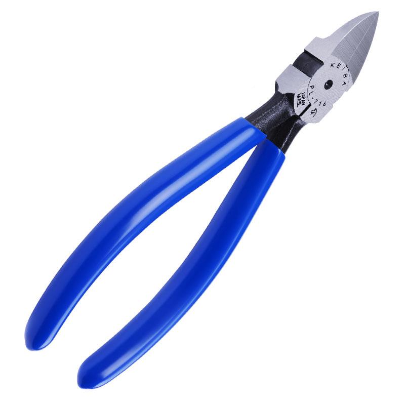 牌L-716水口钳斜6口钳斜嘴钳SFR子斜咀钳CR-PV70C材质马英寸150mm