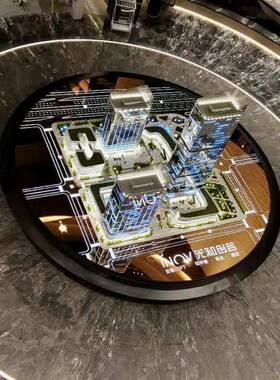 沙盘模型制作IJO工厂规划建筑模型沙街模型商道城市规划沙圈盘盘