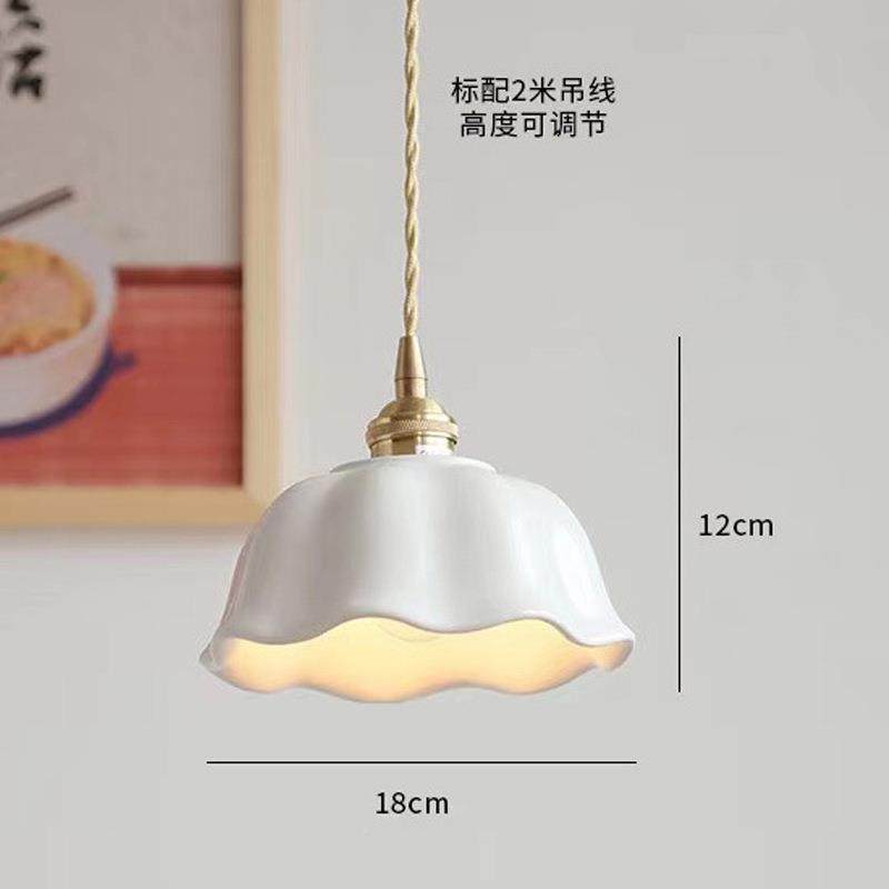 中头全铜小吊灯诧寂风复古道陶5553瓷卧室古床头柜吊线灯床吧过台,家装灯饰光源,智能吊灯,淘宝优惠券,粉丝福利购,淘宝优惠卷