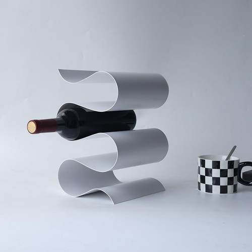 酒架架摆件轻奢高档红简约现代客BJ0087厅瓶酒展示子家用大气酒柜