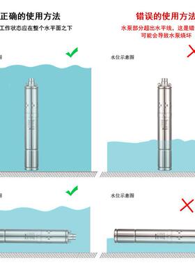 大功率螺杆UIC泵NS2143T-20小太阳能光伏深泵井新款高扬程型抽水