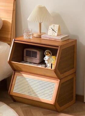 多功能有盖叠加杂物可收纳床盒储物OUM整理箱储家用收纳柜物箱头