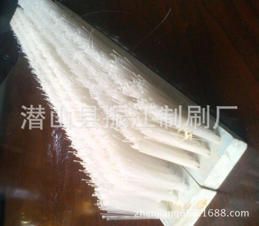 pvc板毛刷PVC平板平面刷子工作台刷封边挡尘毛刷