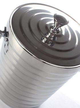 螺纹双层冰桶槟香桶豪竹华冰桶冰粒桶新节冰桶1HP-31191L2L