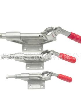 3C04不SLI锈钢快速夹压具推拉加长焊接固定工装器紧305305E305H